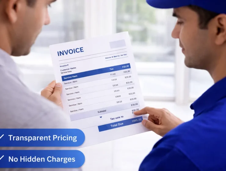 Transparent pricing with no hidden charges
